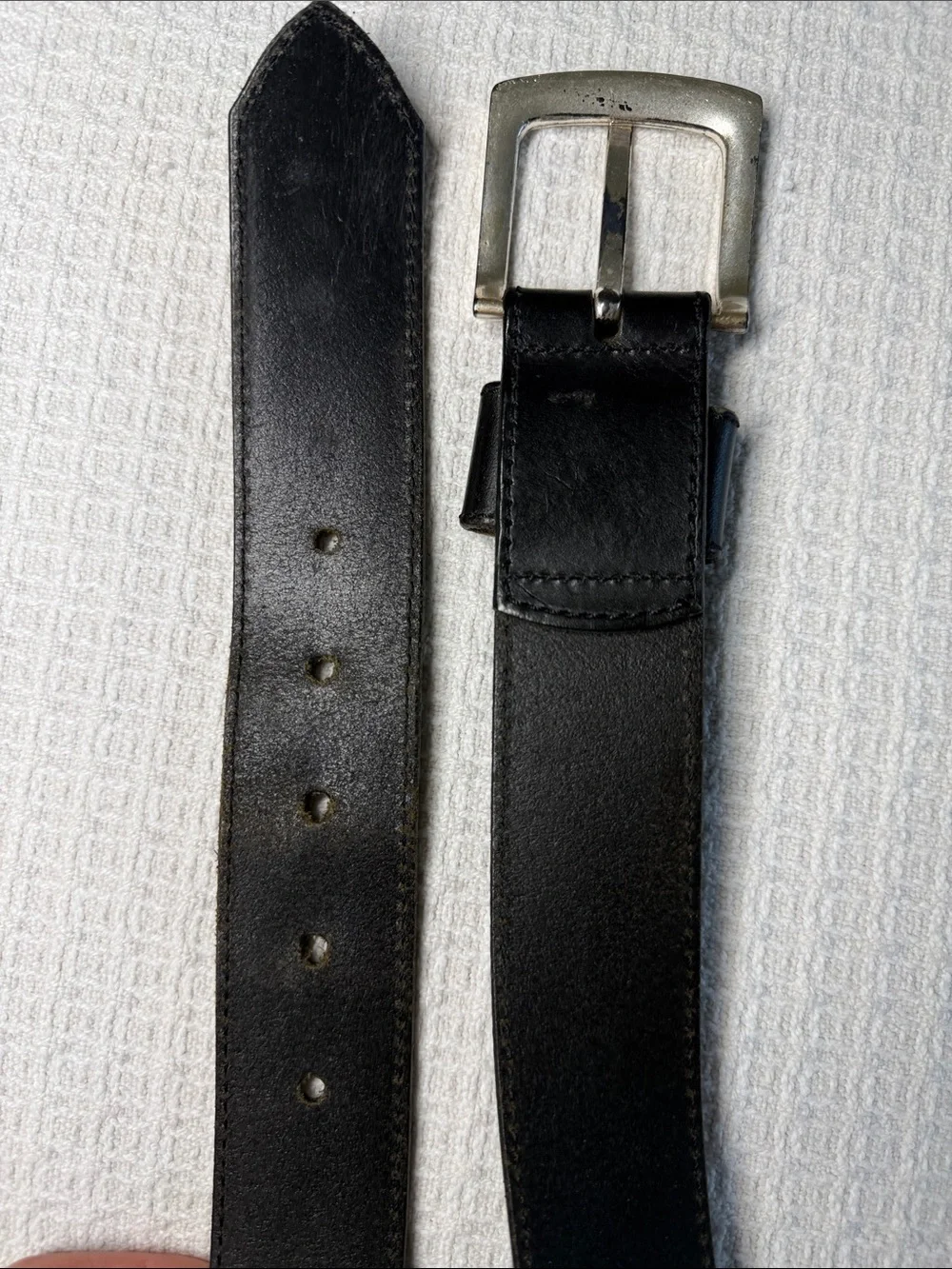 Harley Davidson Black leather belt size 40